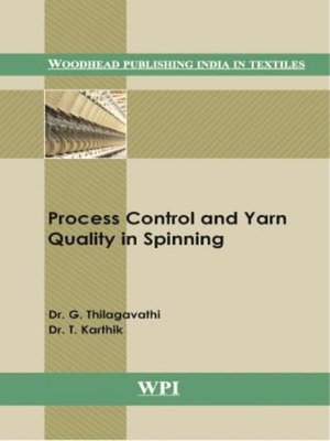 cover image of Process Control and Yarn Quality in Spinning
